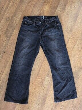 GUESS Men’s Black Corduroy Jeans | Size 36